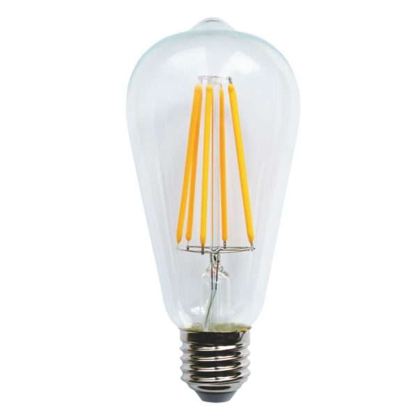 LED-lamp VINTAGE ST64-LL, 6 W / 2200 K / E27  