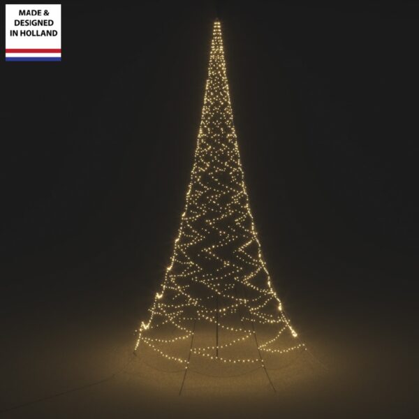 4 m valguskettidest jõulupuu FAIRYBELL 640LED  