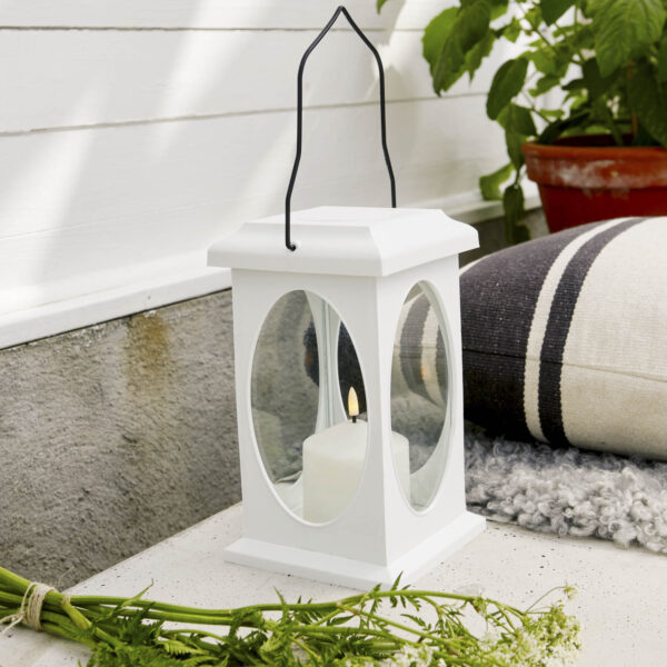Latern CANDLE WHITE  
