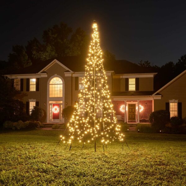 4 m valguskettidest jõulupuu FAIRYBELL 640LED  