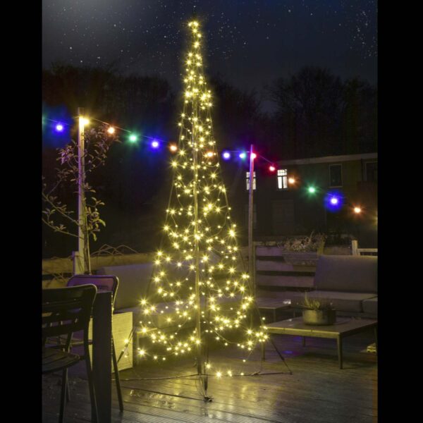 3 m vilkuvate pirnidega jõulupuu FAIRYBELL 320LED TWINKLE  