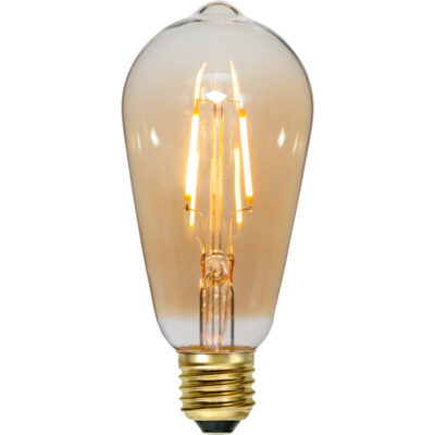 LED-lamp valguskettidele ST64 PLAIN AMBER, 0,75 W / 2000 K / E27  