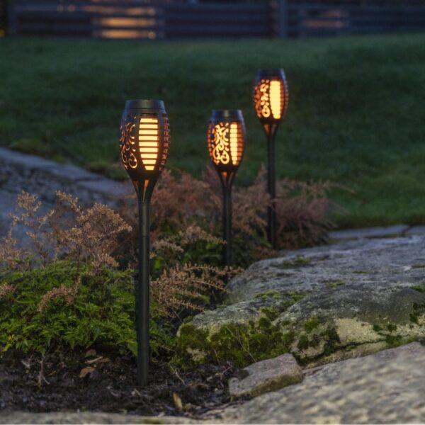 zibintas saules baterija solar flame led 481-03 zibintas saules baterija solar flame led 481-03