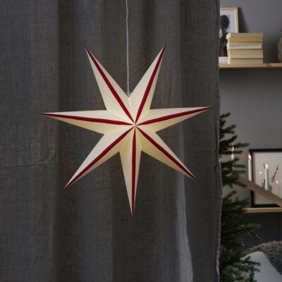 501-29 popierine zvaigzde kaledine dekoracija randi
