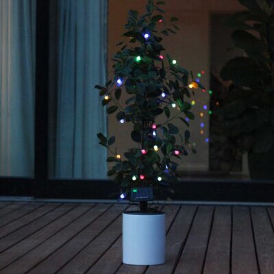 GIRLIANDA SOLAR CHERRY COLOR LK1907-1