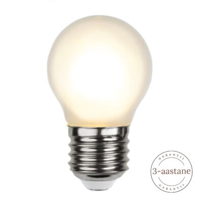 LED-lamp valguskettidele G45 FROSTED, 1,5 W / 2700 K / E27  