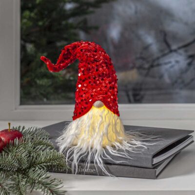 Helendav lauale asetatav kaunistus JOYLIGHT RED