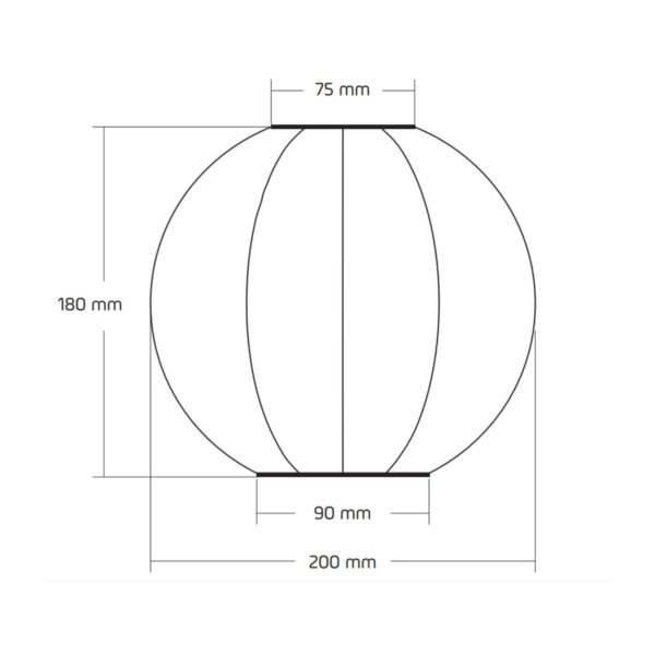 LUMIZ päikesepaneeliga latern FAN LIGHT TAUPE 20  