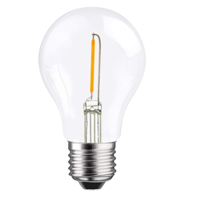 LED-lamp valguskettidele PLASTIC A60, 1W / 2200K / E27