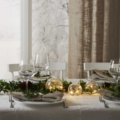 Valgustatud kodukaunistus TRISS