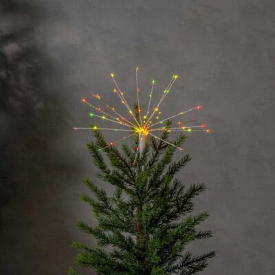 Valgustäht kuuse tippu FIREWORK TOPSTAR