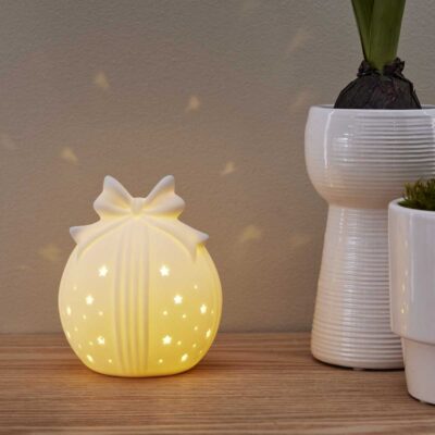 Helendav lauale asetatav kaunistus ROZY 11CM