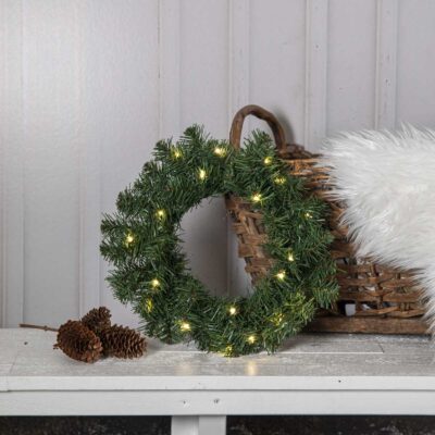 Jõulude välistingimus sobiv patareidega kaunistus DALBO 40CM