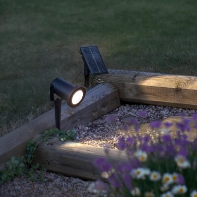 Võimas päikesetoitel latern POWER SPOT SOLAR